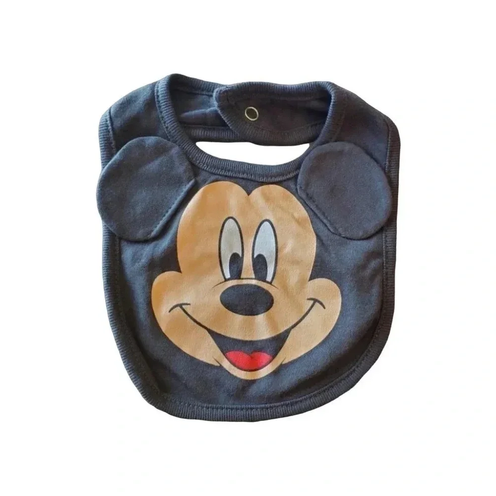 24m Mickey 3 piece Bodysuit and Bib Set
